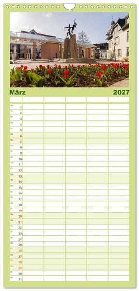 Produktbild: Familienplaner 2027 - Freudenstadt 2027 mit 5 Spalten (Wandkalender, 21 x 45 cm) CALVENDO