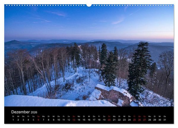 Produktbild: Mystischer Pf&auml;lzer Wald (hochwertiger Premium Wandkalender 2026 DIN A2 quer), Kunstdruck in Hochglanz