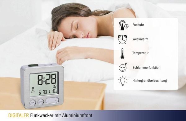 TFA Digitaler Funk-Wecker