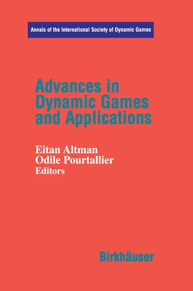 Produktbild: Advances in Dynamic Games and Applications