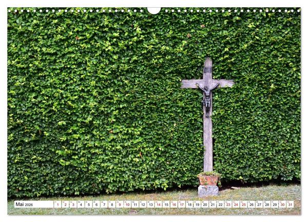 Produktbild: Kreuze und Kruzifixe rund um Simmerath in der Eifel (Wandkalender 2026 DIN A3 quer), CALVENDO Monatskalender