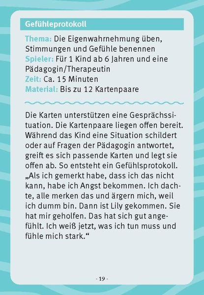 Froschlaune ... und wie geht es dir? Spielideen zum Thema Gefühle