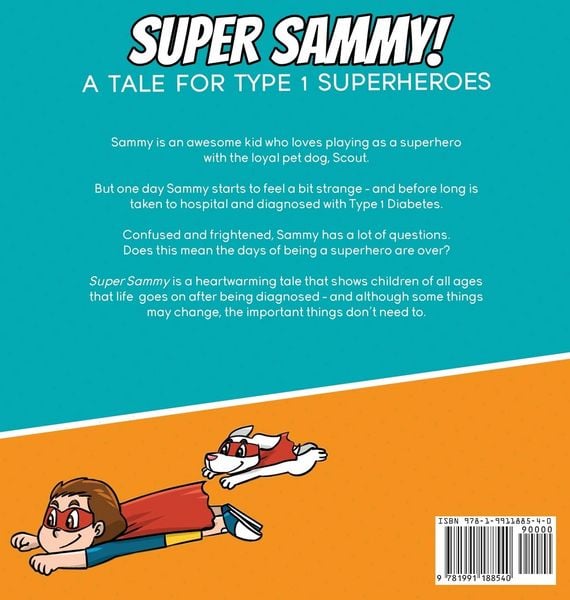 Produktbild: Super Sammy! (A Tale For Type 1 Superheroes)