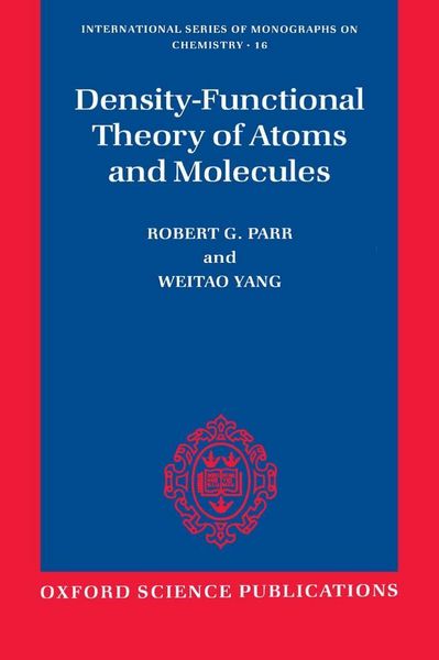 Produktbild: Density-Functional Theory of Atoms and Molecules