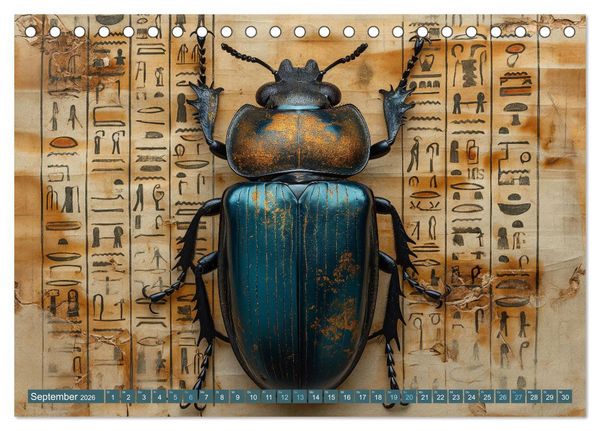 Produktbild: Papyrus-Propheten - KI-Enth&uuml;llungen aus der Vergangenheit (Tischkalender 2026 DIN A5 quer), CALVENDO Monatskalender