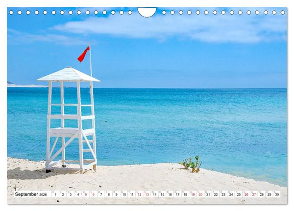 Produktbild: Boa Vista - die drittgr&ouml;&szlig;te Kapverdische Insel (Wandkalender 2026 DIN A4 quer), CALVENDO Monatskalender