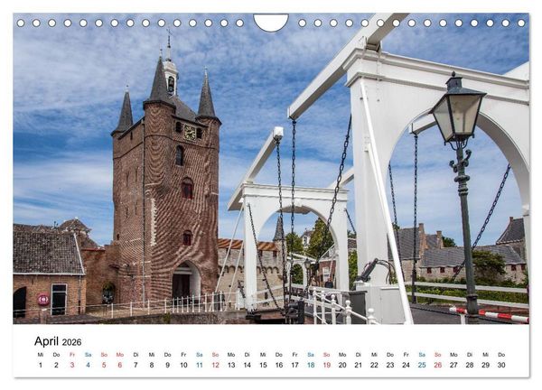 Produktbild: Seeland - Impressionen aus dem S&uuml;dwesten der Niederlande (Wandkalender 2026 DIN A4 quer), CALVENDO Monatskalender