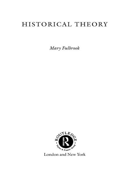 Produktbild: Historical Theory