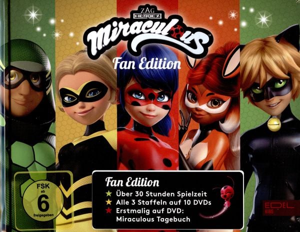 Produktbild: Miraculous - Fan-Edition [10 DVDs]