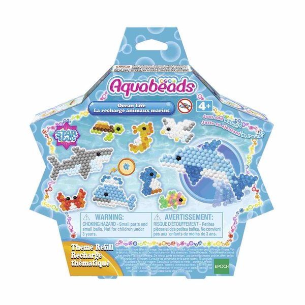 Produktbild: Bastelperlen Aquabeads Tiefsee-Set 2 Vorlagen 600 St&uuml;ck