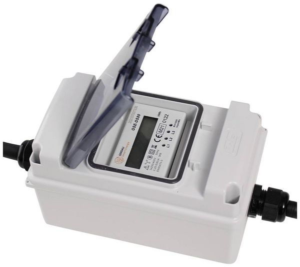 Produktbild: Counttec EC332C EC332C Mobiler Stromz&auml;hler digital 32A MID-konform: Ja 1St.