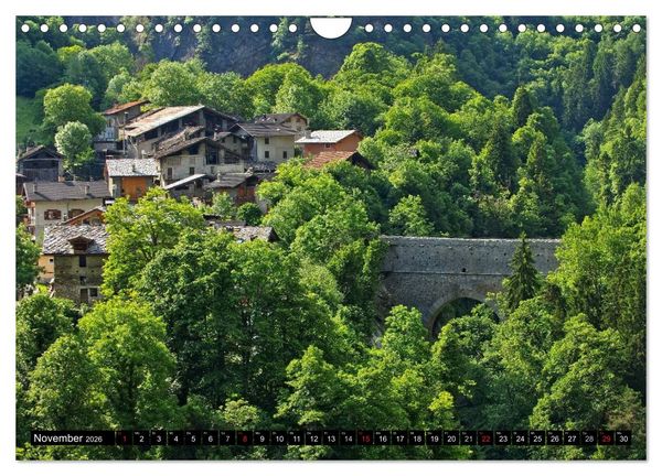 Produktbild: Aostatal (Wandkalender 2026 DIN A4 quer), CALVENDO Monatskalender