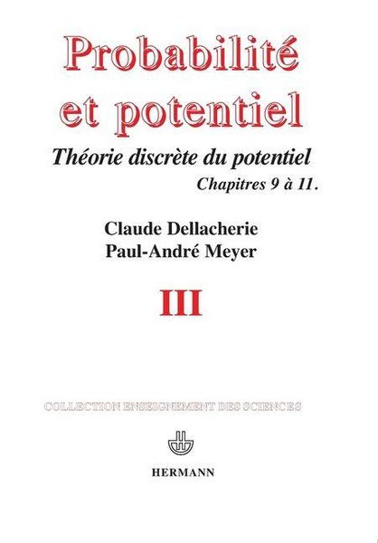 Produktbild: Probabilit&eacute;s et potentiel, Volume 3
