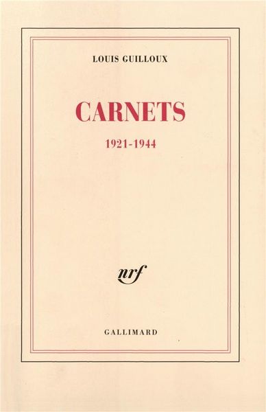 Produktbild: Carnets: 1921-1944