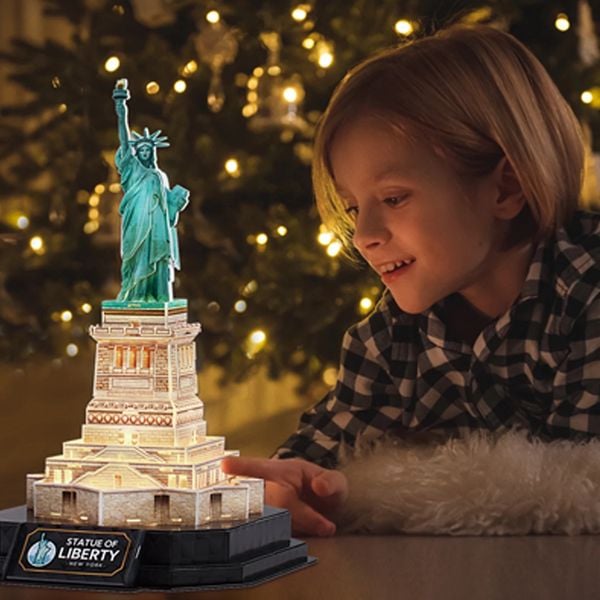 Produktbild: CUBICFUN - 3D Puzzle Freiheitsstatue LED 79 Teile