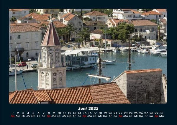 Produktbild: Kroatien 2025 Fotokalender DIN A4
