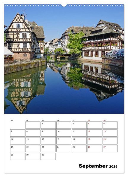 Produktbild: Frankreich erleben (Wandkalender 2026 DIN A2 hoch), CALVENDO Monatskalender