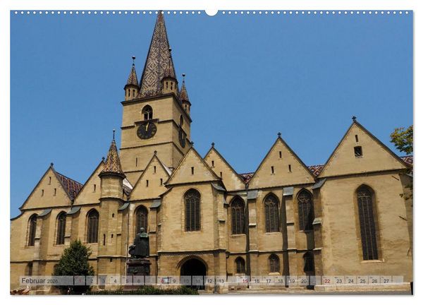Produktbild: Unterwegs in und um Hermannstadt (hochwertiger Premium Wandkalender 2026 DIN A2 quer), Kunstdruck in Hochglanz