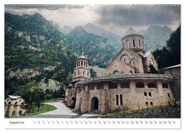 Produktbild: Georgien - Neuzeit-Chroniken (Wandkalender 2026 DIN A2 quer), CALVENDO Monatskalender