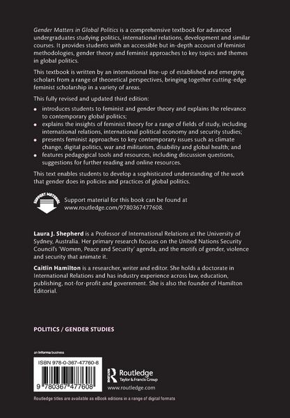 Produktbild: Gender Matters in Global Politics