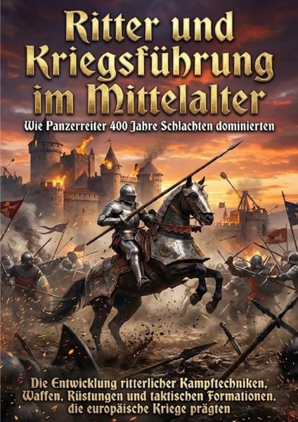 Ritter und Kriegsführung im Mittelalter: Wie Panzerreiter 400 Jahre Schlachten dominierten, Taschenbuch von Leon Hartmann, Epubli, 9783565168989
