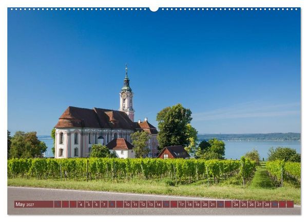 Produktbild: Bavaria.The Allgaeu and the Koenigssse (High Quality Premium Wall Calendar 2027 DIN A2 landscape),CALVENDO 12 Month Wall Calendar