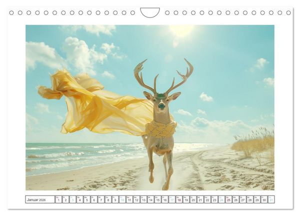 Produktbild: Hei&szlig;er Sommer (Wandkalender 2026 DIN A4 quer), CALVENDO Monatskalender