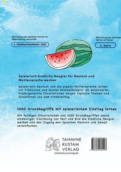 Produktbild: Interkultura Meine ersten 1000 W&ouml;rter Bildw&ouml;rterbuch Deutsch-Somali