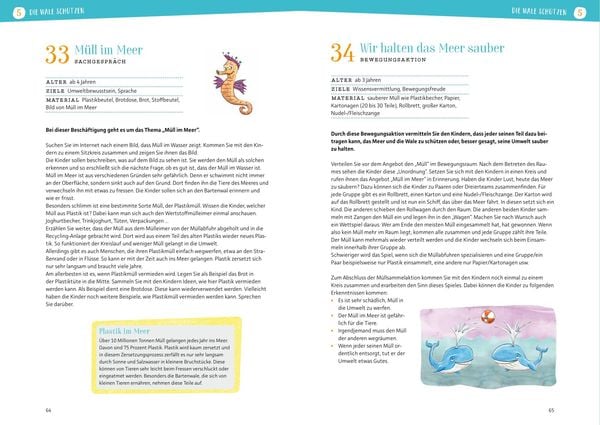 Projektreihe Kindergarten - Wale und Delfine