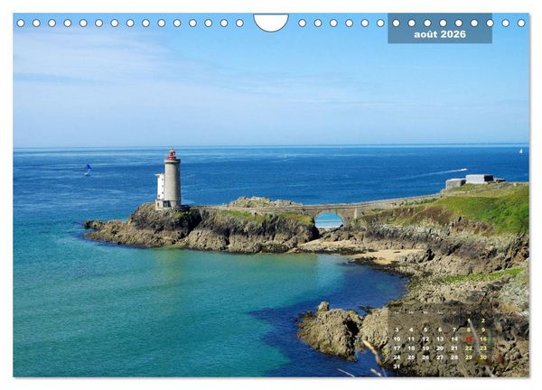 Produktbild: Bretagne Beaux sites du Finist&egrave;re (Calendrier mural 2026 DIN A4 vertical), CALVENDO calendrier mensuel