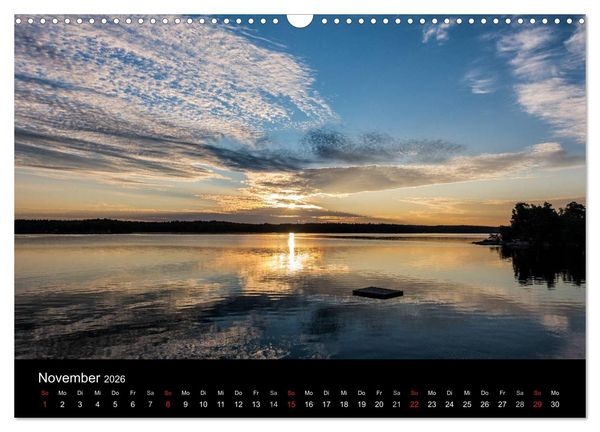 Produktbild: Sch&auml;rengarten an der schwedischen Ostk&uuml;ste (Wandkalender 2026 DIN A3 quer), CALVENDO Monatskalender
