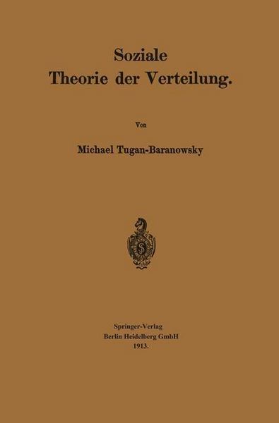 Produktbild: Soziale Theorie der Verteilung
