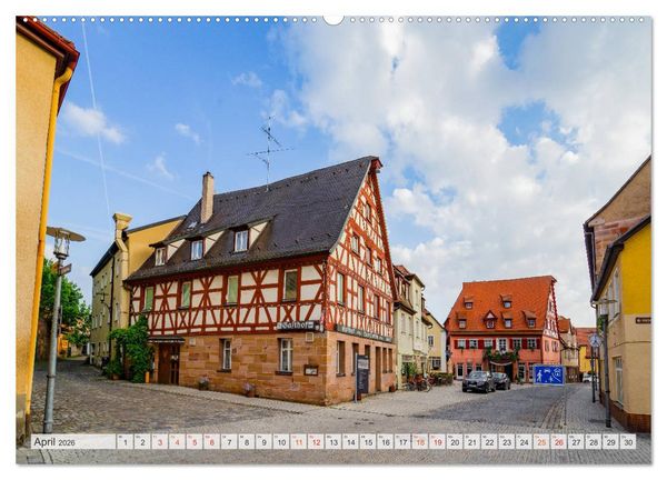 Produktbild: Schwabach Impressionen (Wandkalender 2026 DIN A2 quer), CALVENDO Monatskalender