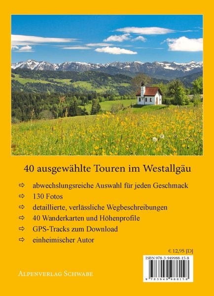 Produktbild: Leichte Wanderungen Westallg&auml;u und Oberstaufen