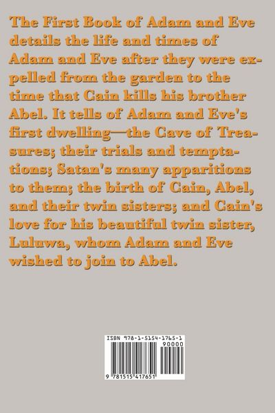 Produktbild: The First Book of Adam and Eve