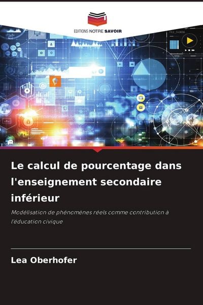 Produktbild: Le calcul de pourcentage dans l'enseignement secondaire inf&eacute;rieur