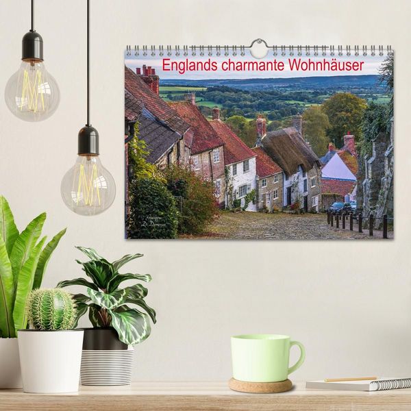 Produktbild: Englands charmante Wohnh&auml;user (Wandkalender 2027 DIN A4 quer), CALVENDO Monatskalender