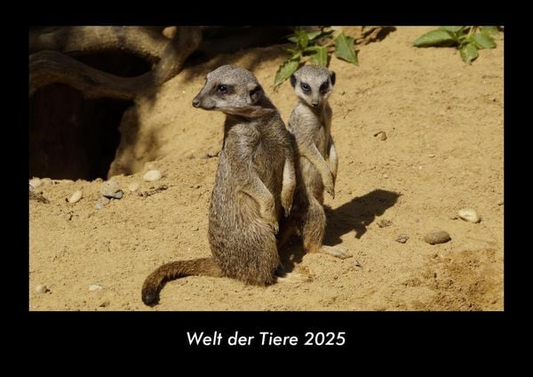 Produktbild: Welt der Tiere 2025 Fotokalender DIN A3