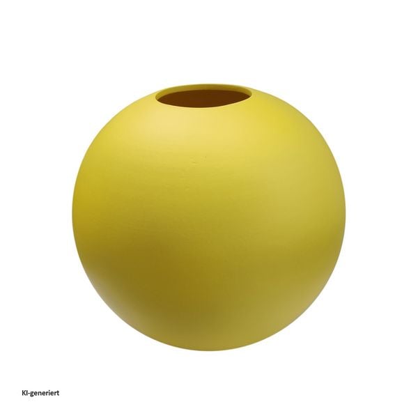 Produktbild: HTI-Living Kugelvase &Oslash; 25 cm Gelb Kugelvase &Oslash; 25 cm Gelb