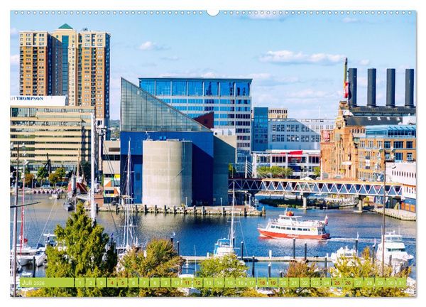Produktbild: Baltimore. Maritimer Charme an der Ostk&uuml;ste der USA (hochwertiger Premium Wandkalender 2026 DIN A2 quer), Kunstdruck in Hochglanz