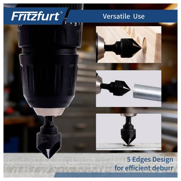 Produktbild: FRITZFURT 60-601-S001 Entgrater-Set 1St.