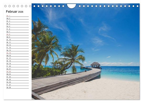 Produktbild: S&uuml;dsee-Inseln. Von Fidschi bis Bora Bora (Wandkalender 2026 DIN A4 quer), CALVENDO Monatskalender