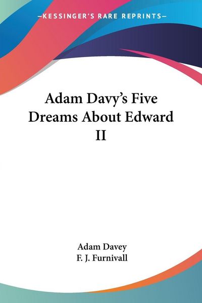 Produktbild: Adam Davy's Five Dreams About Edward II