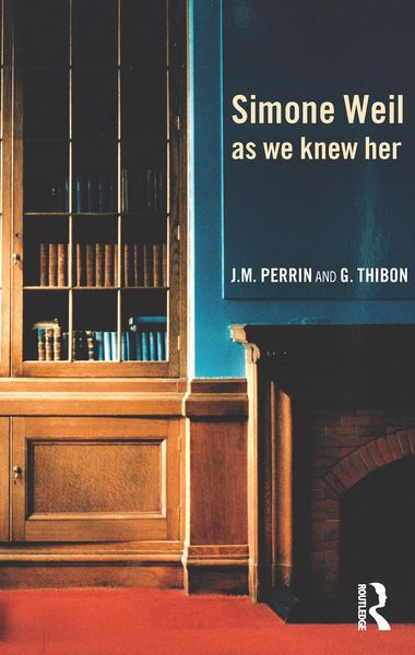 Produktbild: Simone Weil as we knew her