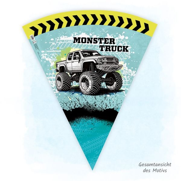 Produktbild: TR&Ouml;TSCH- Schult&uuml;te 85 cm Monstertruck