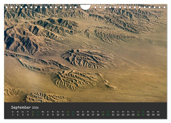 Produktbild: Pilot's-eye view - Die Welt von oben (Wandkalender 2026 DIN A4 quer), CALVENDO Monatskalender