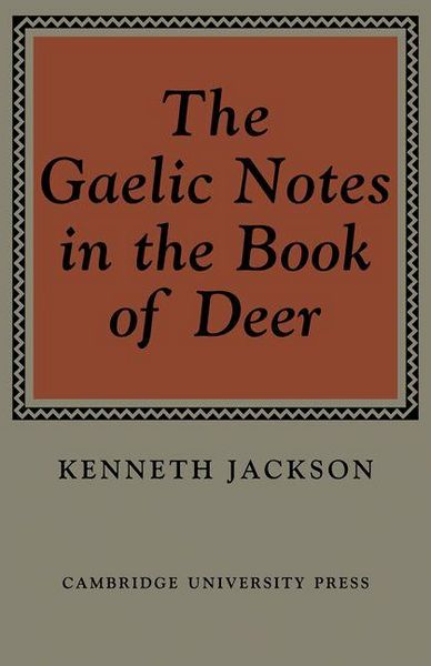 Produktbild: The Gaelic Notes in the Book of Deer