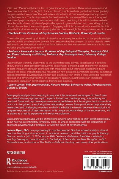 Produktbild: Class and Psychoanalysis