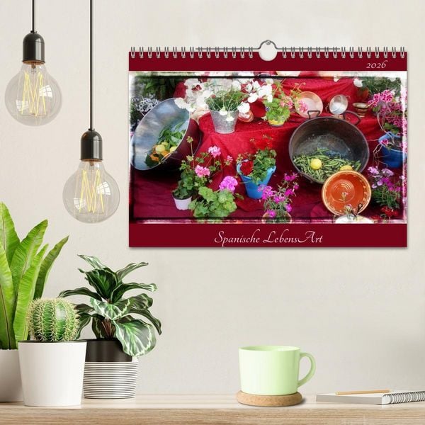 Produktbild: Spanische LebensArt (Wandkalender 2026 DIN A4 quer), CALVENDO Monatskalender