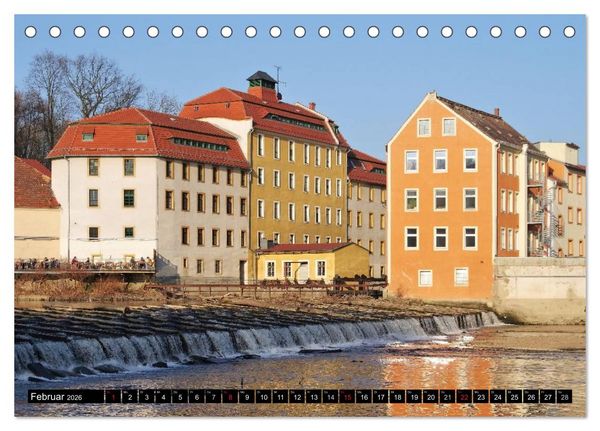 Produktbild: G&ouml;rlitz - Die Perle Niederschlesiens (Tischkalender 2026 DIN A5 quer), CALVENDO Monatskalender